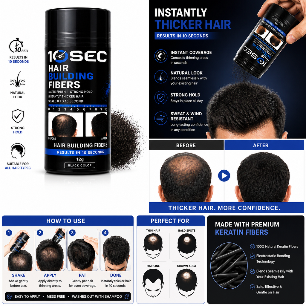 Hair Building Fibers