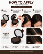 Hair shadow powder (Brown)