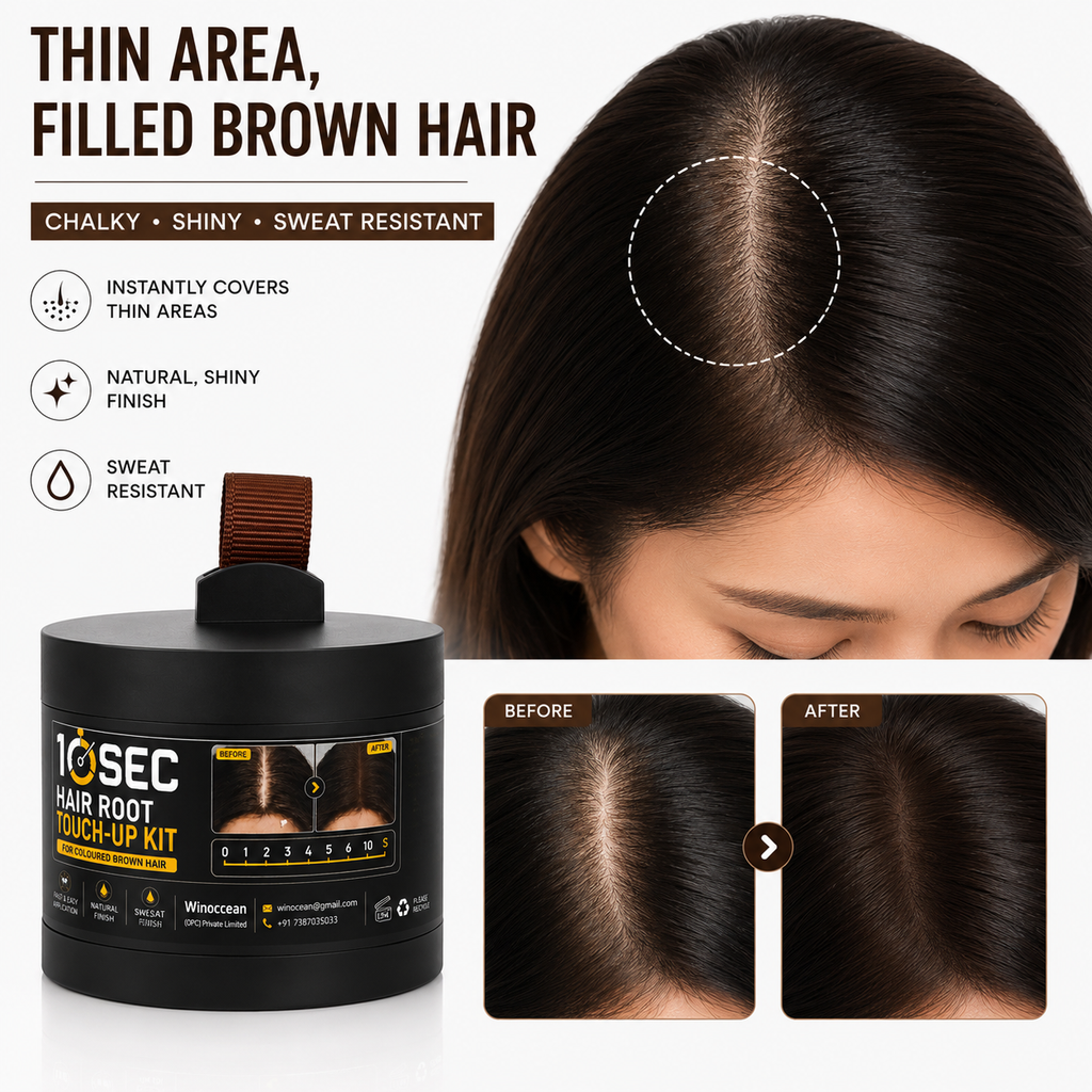 Hair shadow powder (Brown)