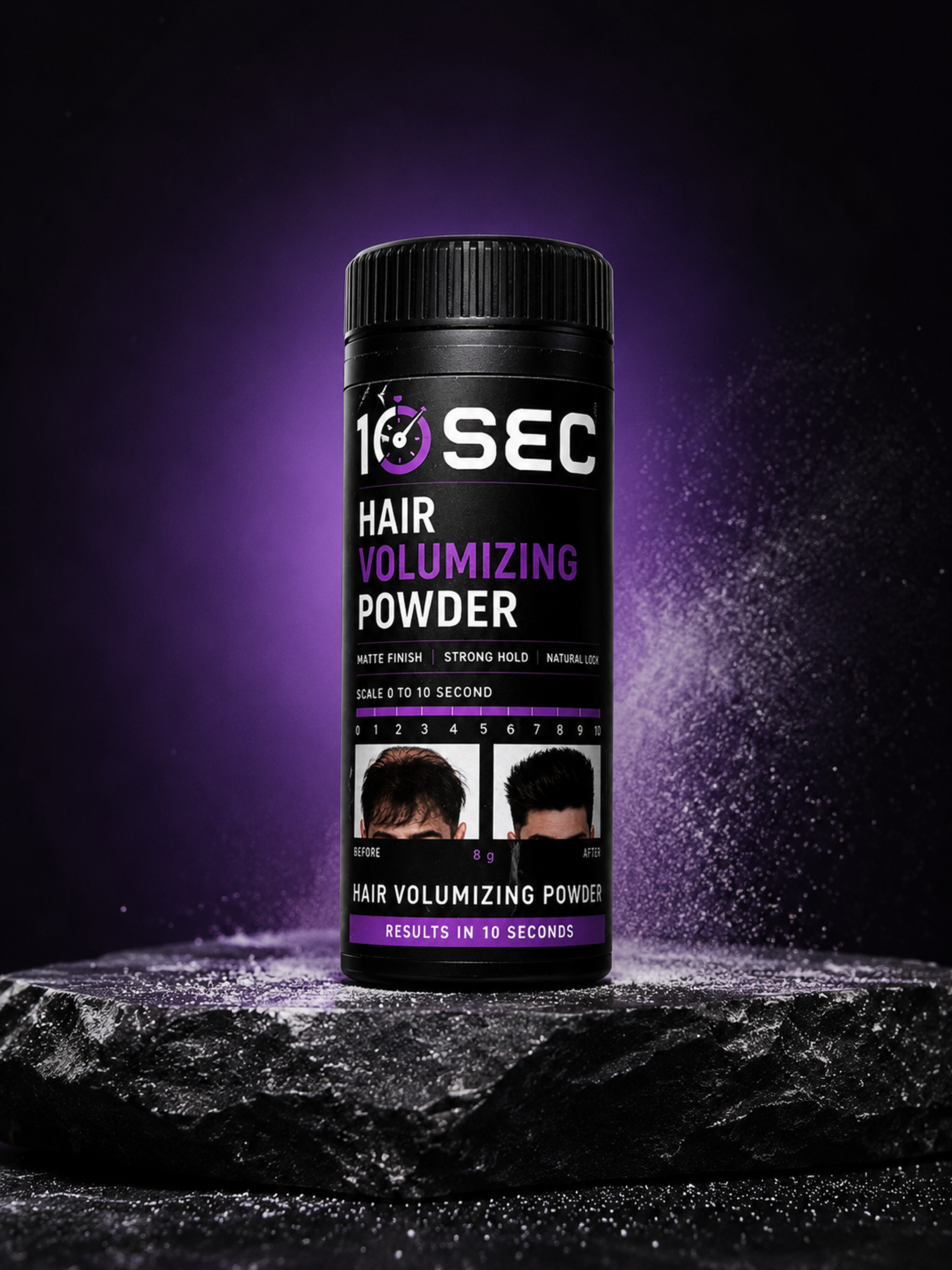 Hair volumizing powder