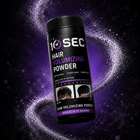 Hair volumizing powder
