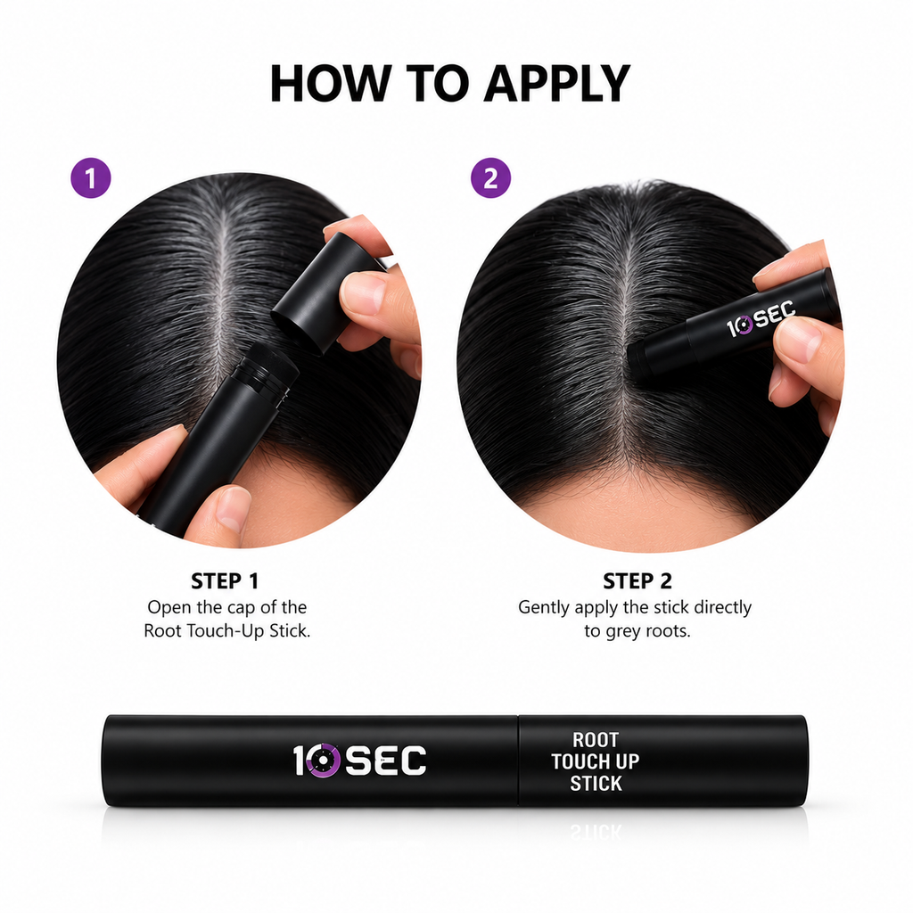 Root Touch Up Stick White/Gray hair fixer