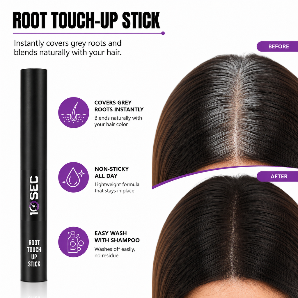 Root Touch Up Stick White/Gray hair fixer