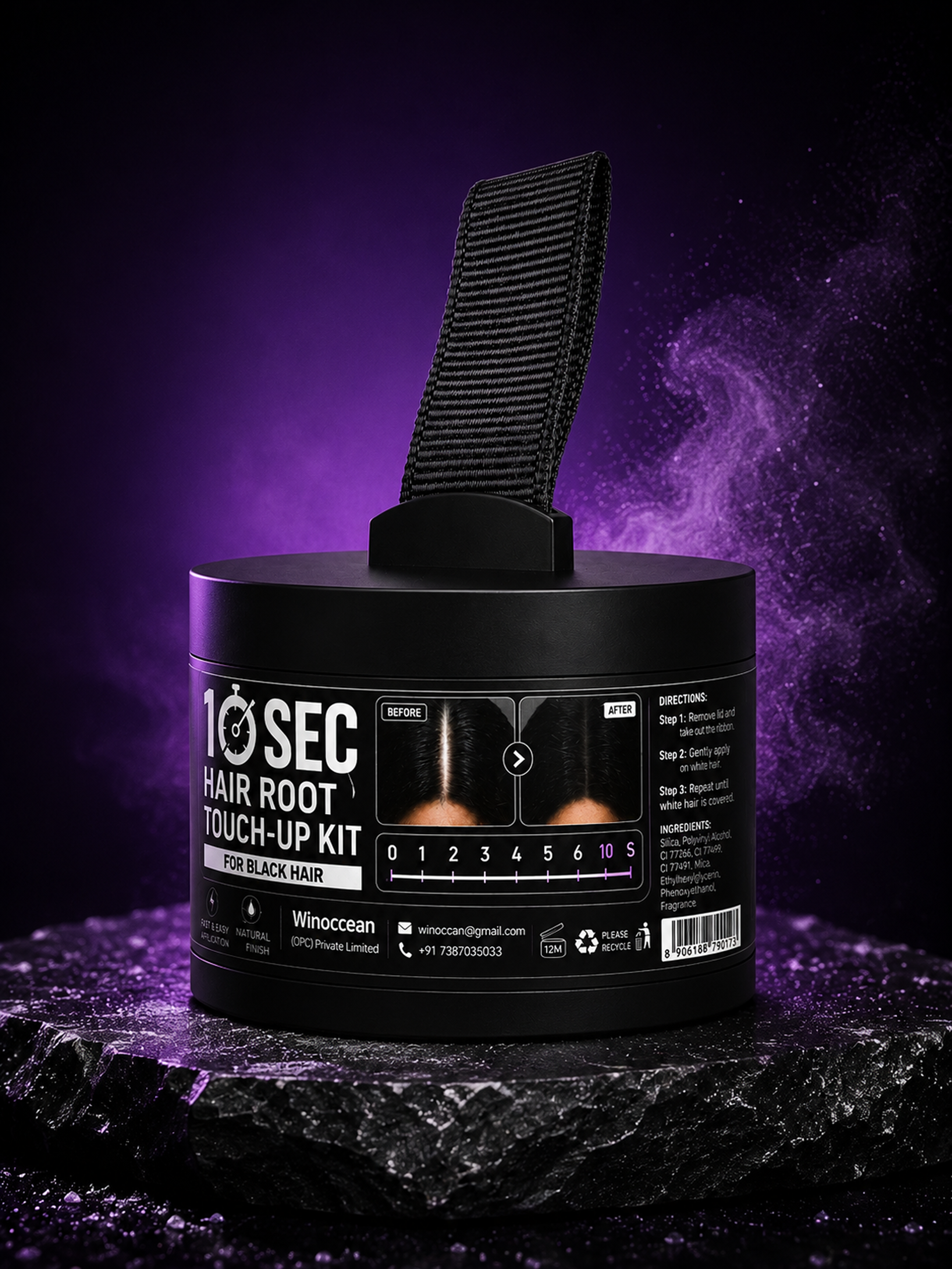 Hair root touch-up kit